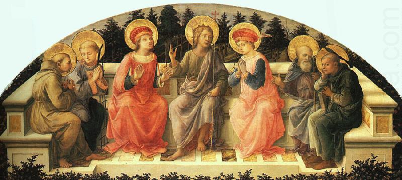 Fra Filippo Lippi Seven Saints china oil painting image